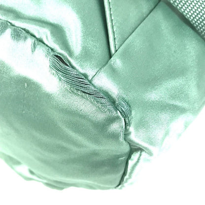 Prada Backpack Satin Green — view 3