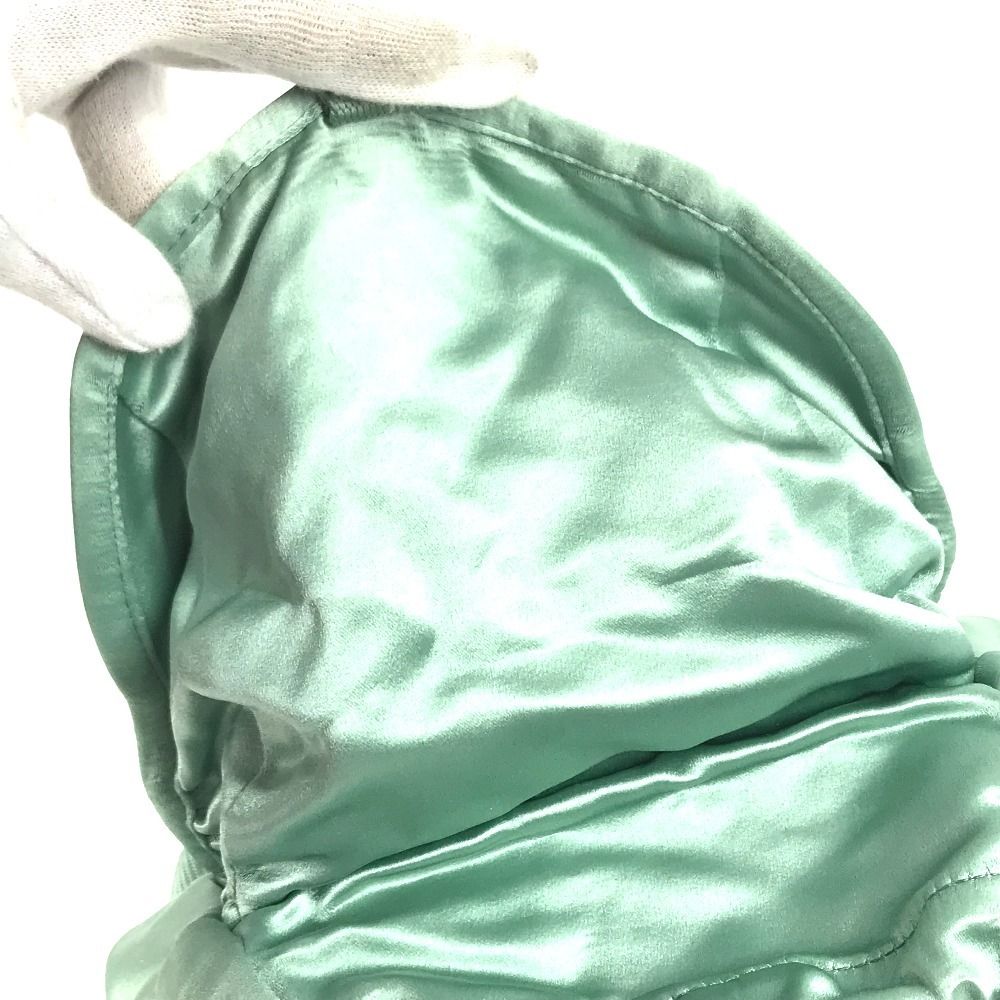 Prada Backpack Satin Green — view 5