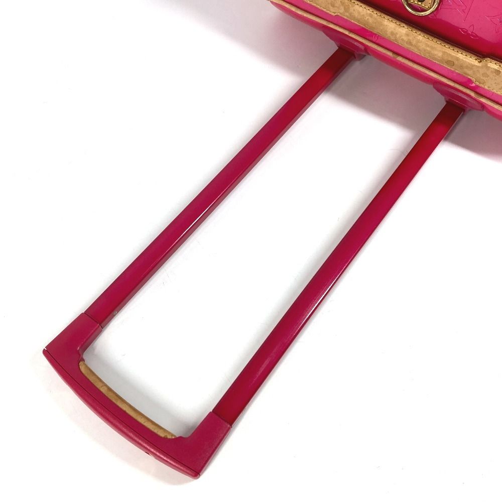 Louis Vuitton Travel Bag Pegase 50 Monogram Vernis Canvas Rose Pop Pink — view 5