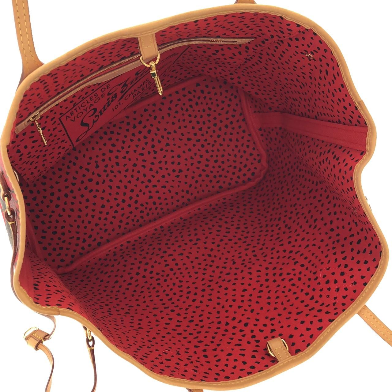 Louis Vuitton Monogram Wave Neverfull MM Yayoi Kusama — view 7