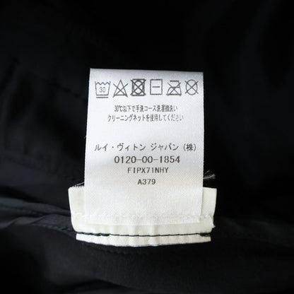 Louis Vuitton Back Monogram Lambskin Patch Nylon Blend Flare Trousers Pants — view 8
