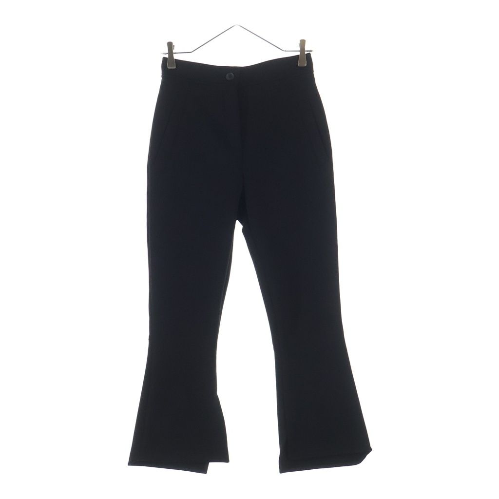 Louis Vuitton Back Monogram Lambskin Patch Nylon Blend Flare Trousers Pants