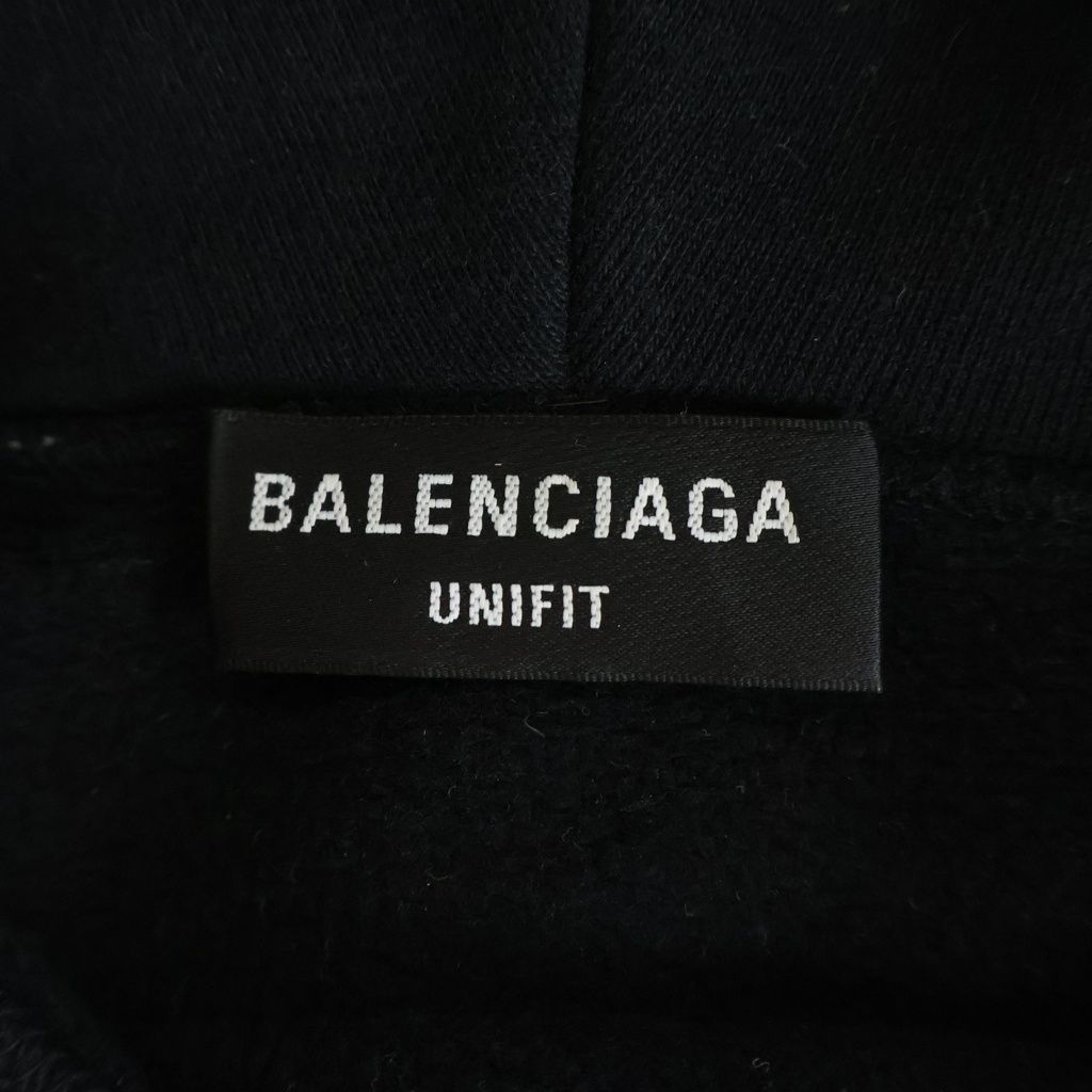 Balenciaga Playstation Boxy Hoodie Pullover Black — view 6