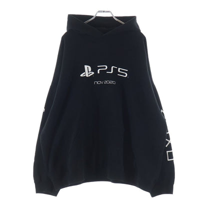 Balenciaga Playstation Boxy Hoodie Pullover Black — view 2