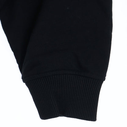Fendi Front Fendace Logo Print Pullover Sweatshirt Hoodie Black Gold — view 5