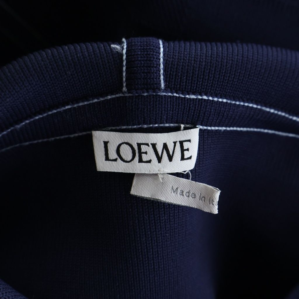 Loewe Picreasing Pullover Hoodie Blue Black — view 7