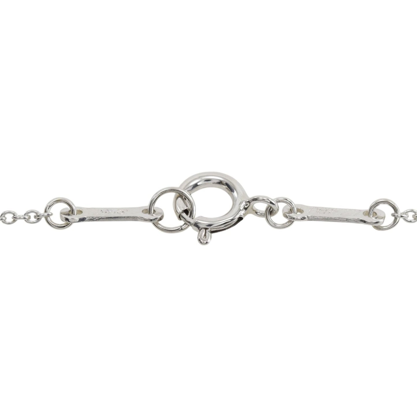 Tiffany & Co Open Heart Elsa Peretti 925 Sterling Silver Necklace — view 4