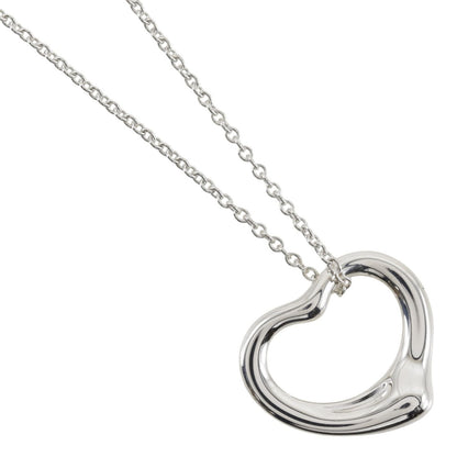 Tiffany & Co Open Heart Elsa Peretti 925 Sterling Silver Necklace