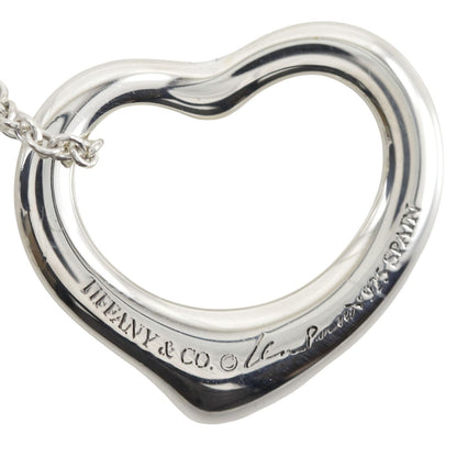 Tiffany & Co Open Heart Elsa Peretti 925 Sterling Silver Necklace — view 6