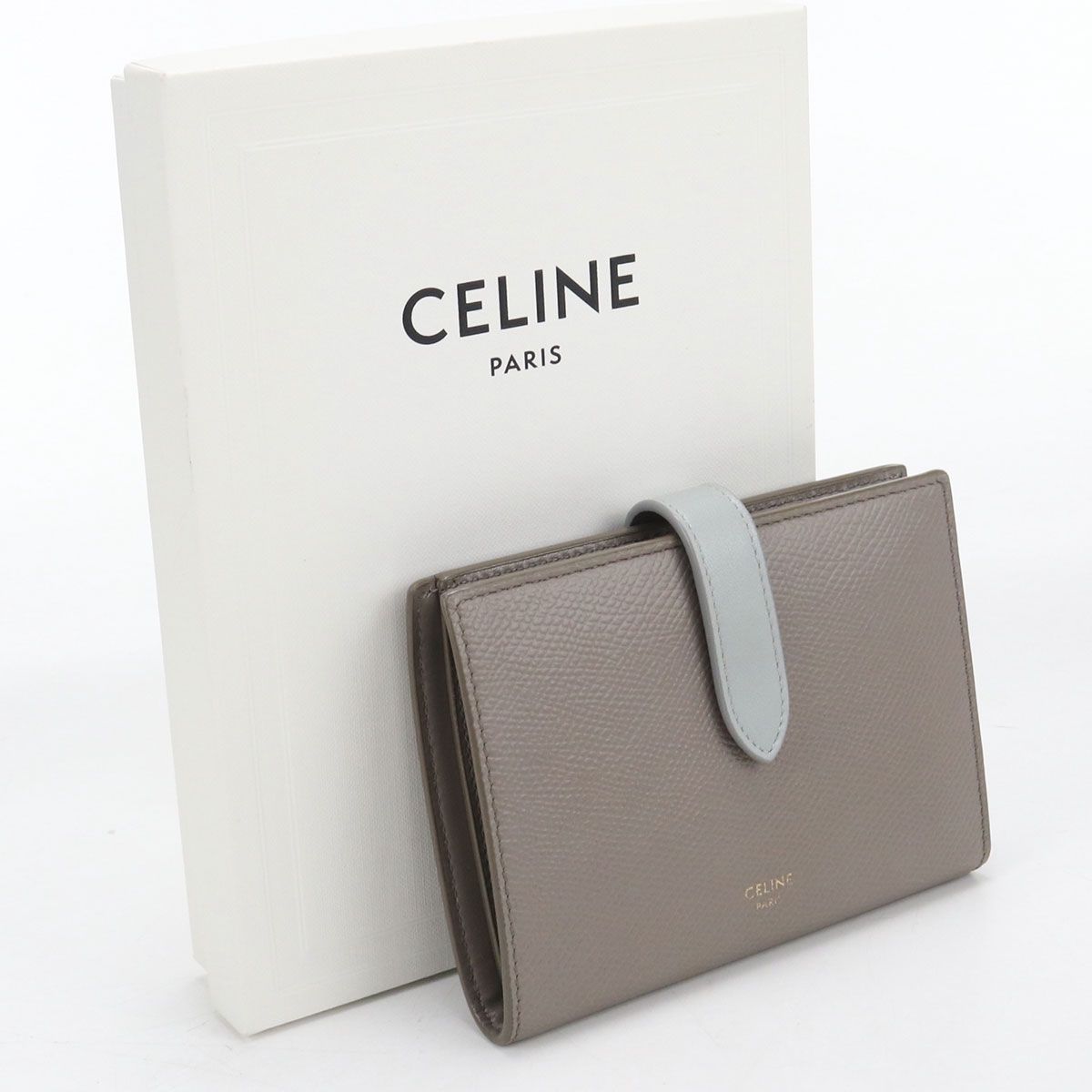 Celine Strap Wallet Bifold Calf