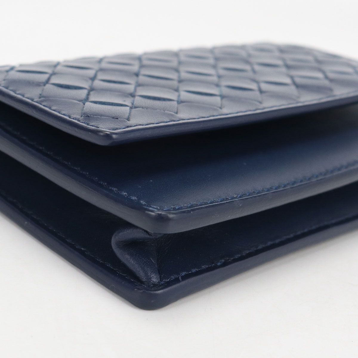 Bottega Veneta Business Card Case Intrecciato Holder Calf — view 6