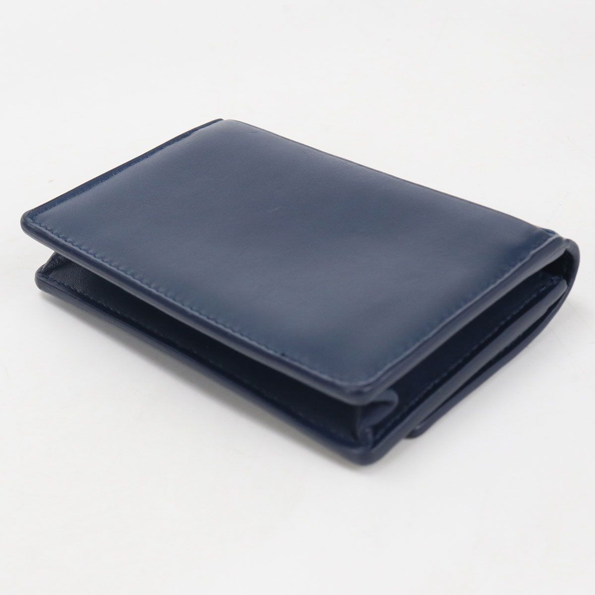 Bottega Veneta Business Card Case Intrecciato Holder Calf — view 2