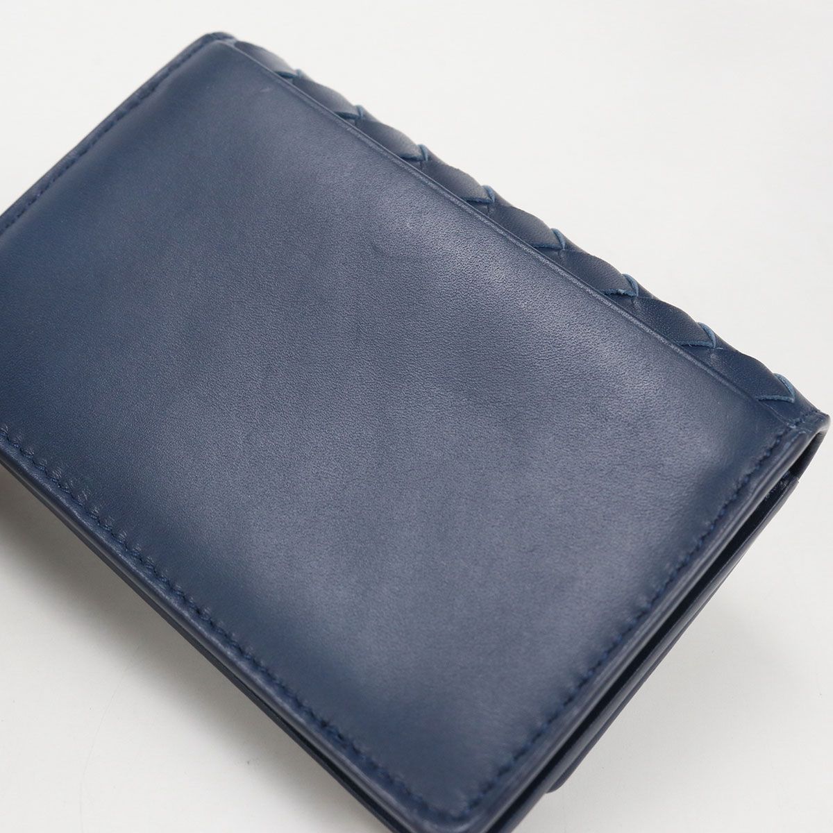 Bottega Veneta Business Card Case Intrecciato Holder Calf — view 5