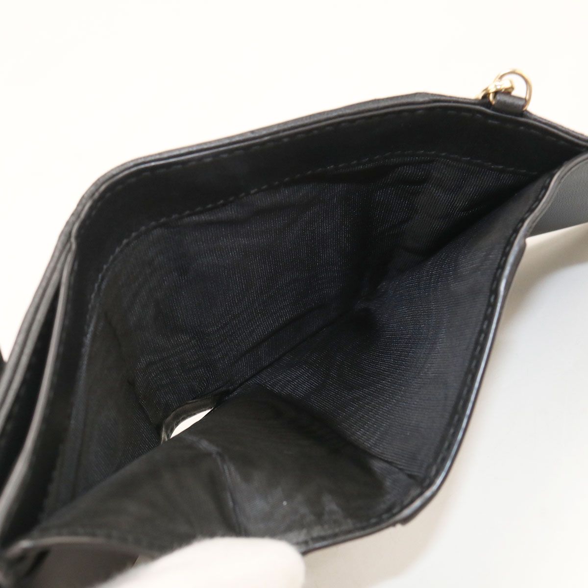 Dior Lotus Wallet Lady Dior Trifold Lambskin — view 5