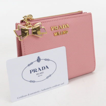 Prada Saffiano Leather Bifold Wallet Calf