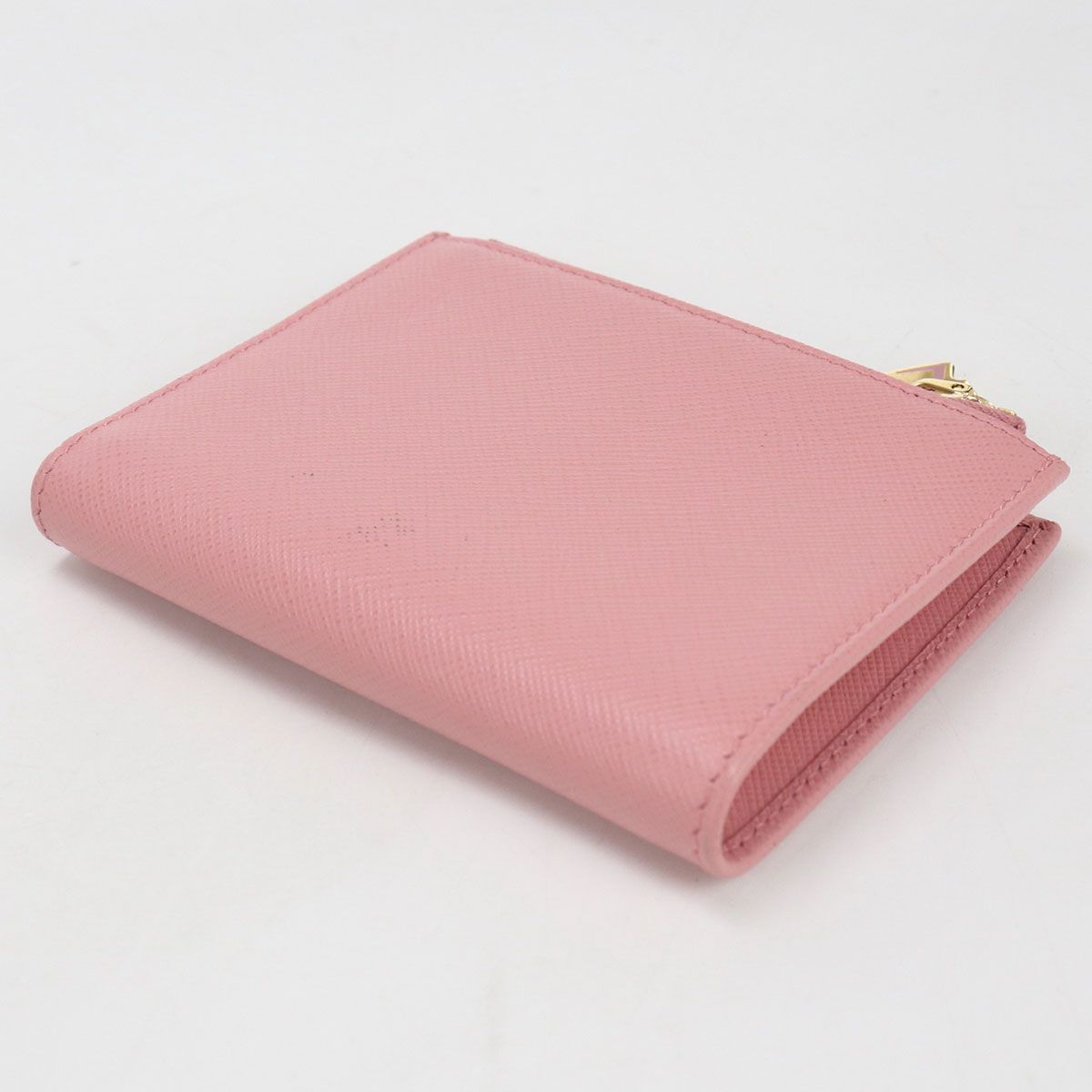 Prada Saffiano Leather Bifold Wallet Calf — view 2