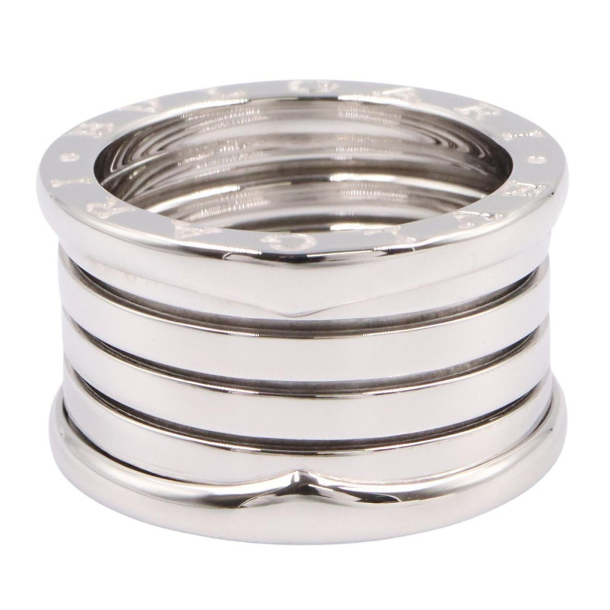 Bvlgari Ring B.Zero1 Band 18K White Gold — view 2