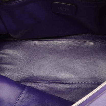 Loewe Handbag Amazona 36 Purple Leather — view 5