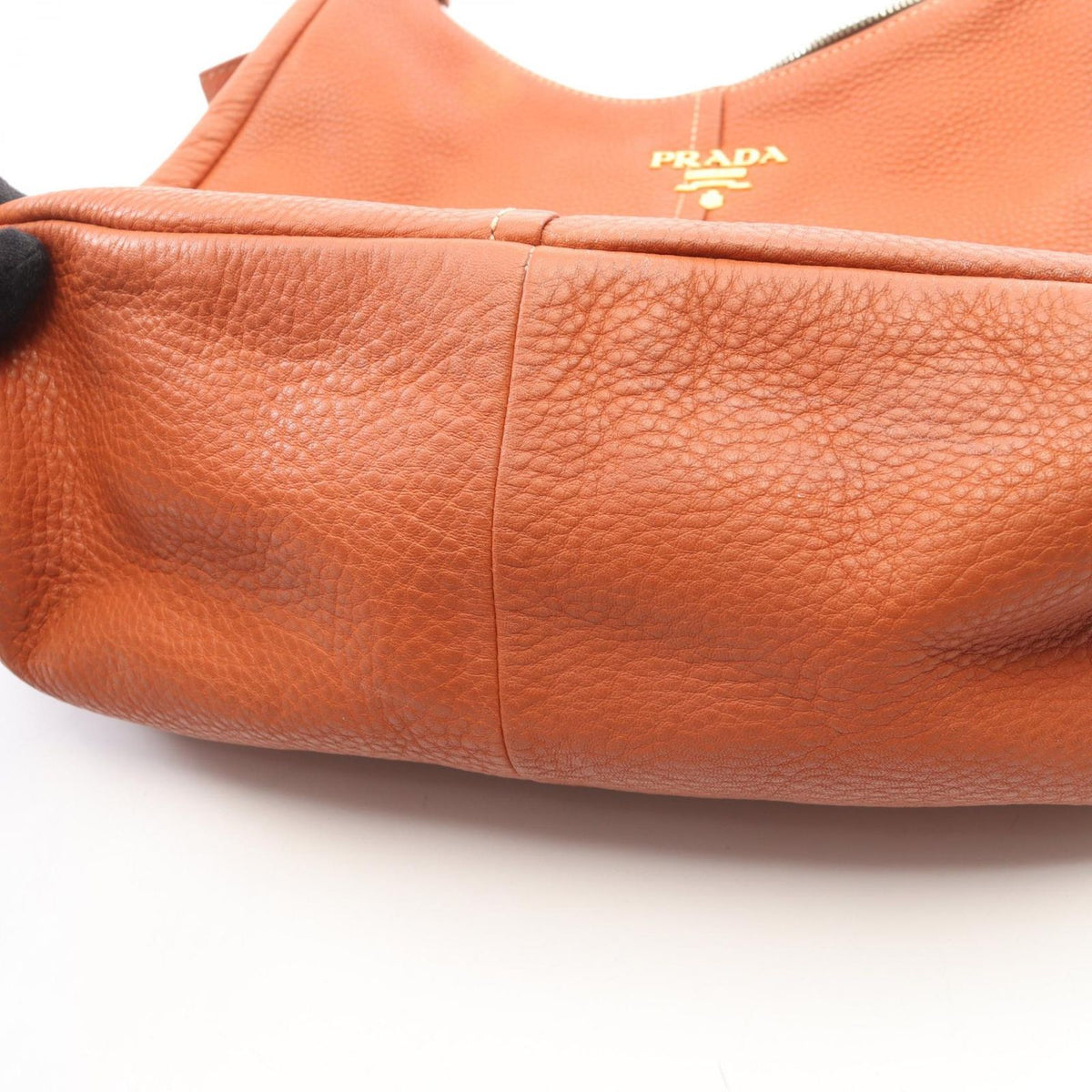 Prada Shoulder Bag Brown Leather — view 7