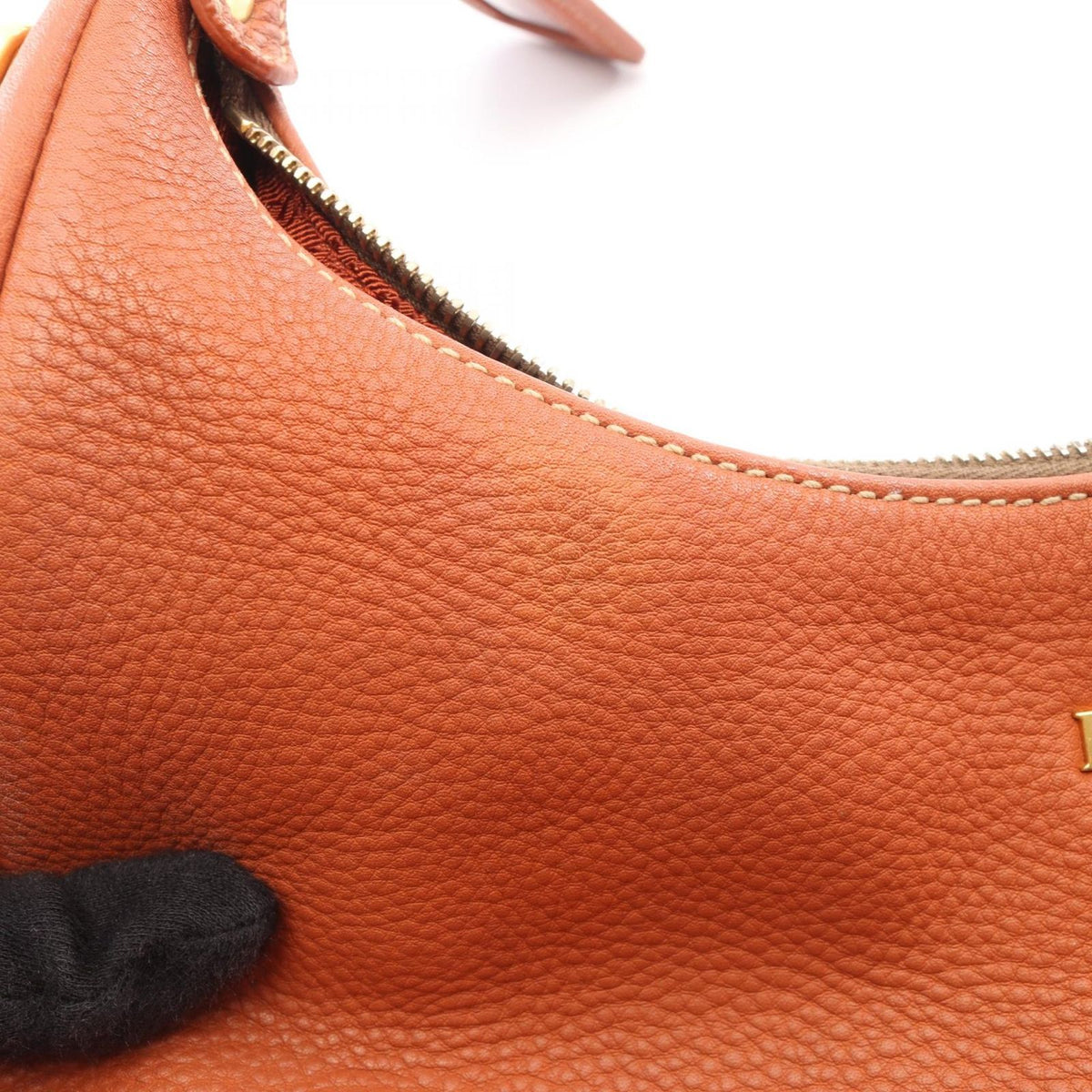 Prada Shoulder Bag Brown Leather — view 6