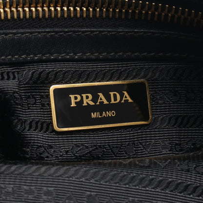 Prada Tote Bag Tessuto Soft CA Black Nylon Leather — view 4