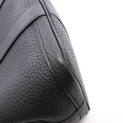Hermes Tote Bag Garden Party PM Black Leather — view 6