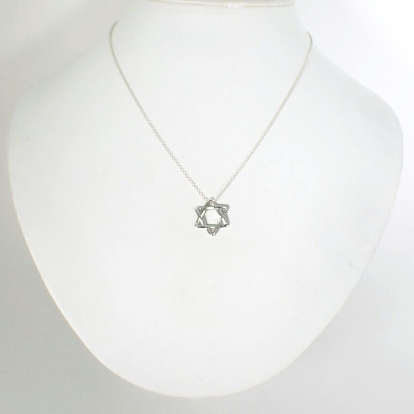 Tiffany & Co 925 Star of David Pendant — view 2