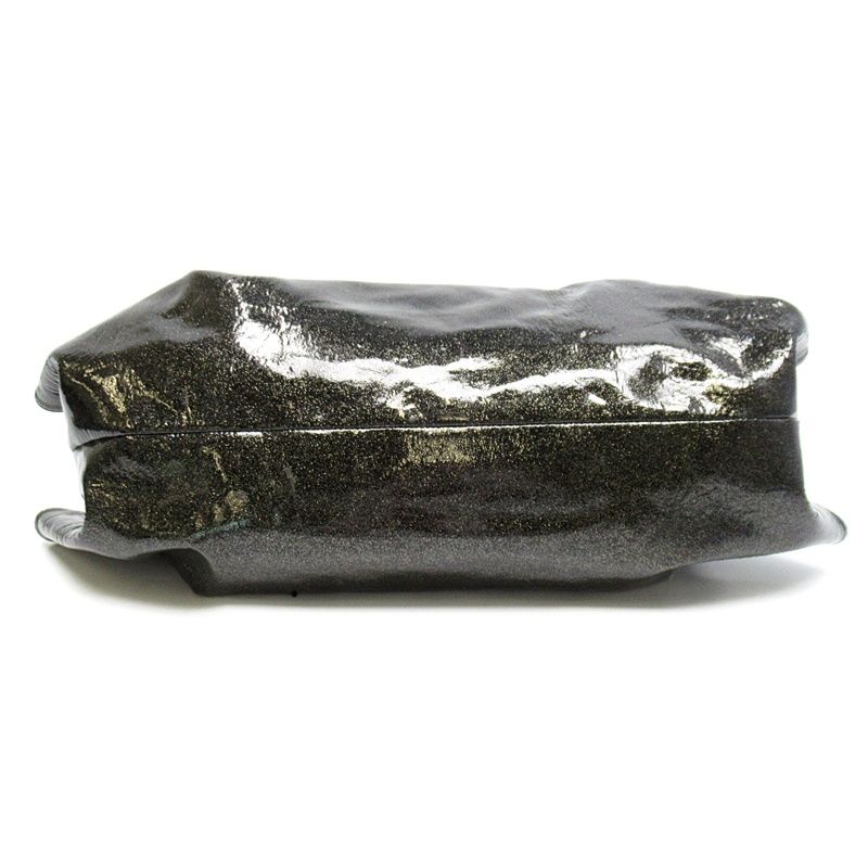Loewe Nappa Aire Handbag Patent Leather Black — view 6