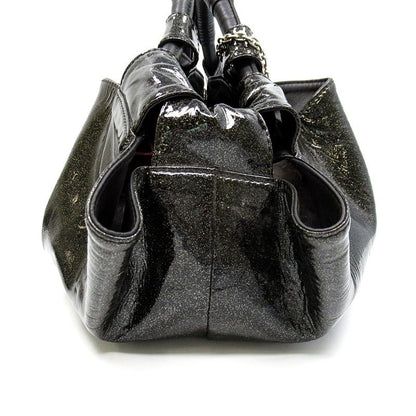 Loewe Nappa Aire Handbag Patent Leather Black — view 5