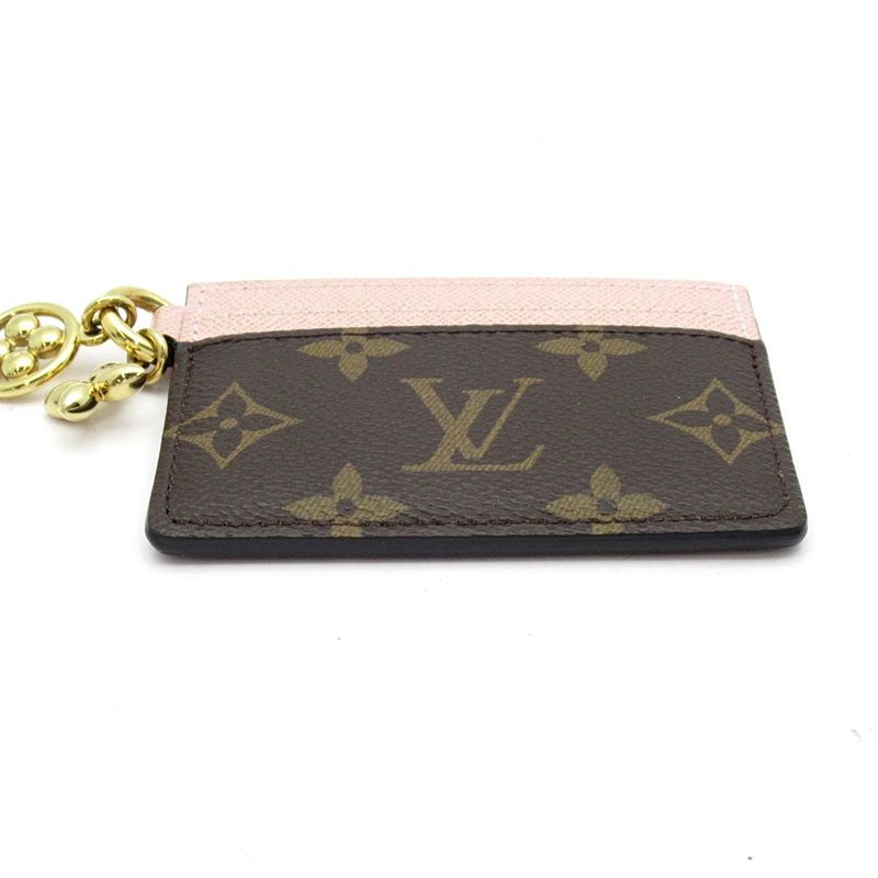 Louis Vuitton Card Holder LV Charm Monogram Brown — view 4