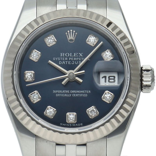 Rolex Datejust 26 Watch Jubilee Diamond 18K White Gold SS