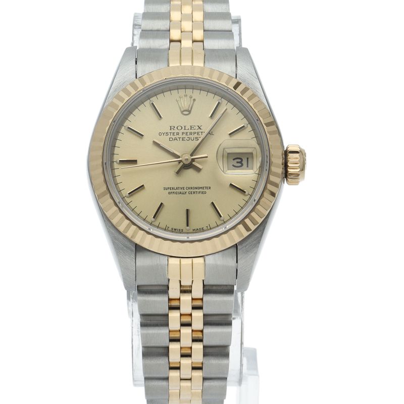 Rolex Datejust Watch 18K Yellow Gold SS Chien Color 19 — view 2