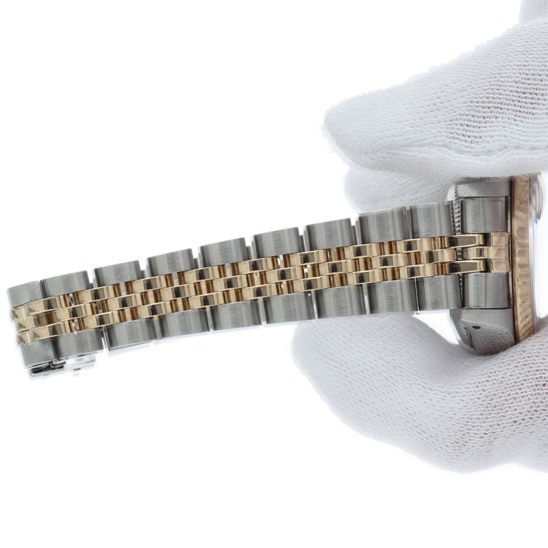 Rolex Datejust Watch 18K Yellow Gold SS Chien Color 19 — view 6