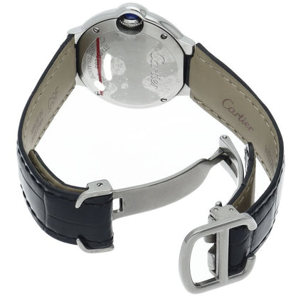 Cartier Ballon Blue de Watch 28 Diamond SS Leather Time — view 5