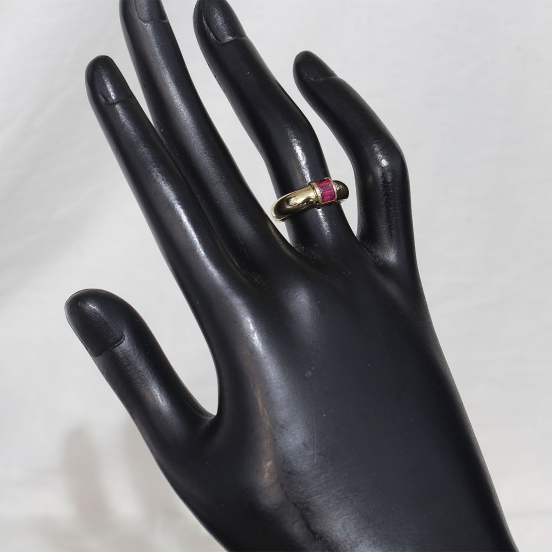 Tiffany & Co Ring Stacking Ruby Gold — view 7