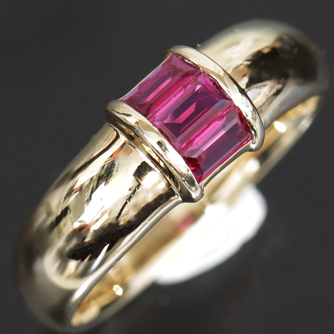 Tiffany & Co Ring Stacking Ruby Gold