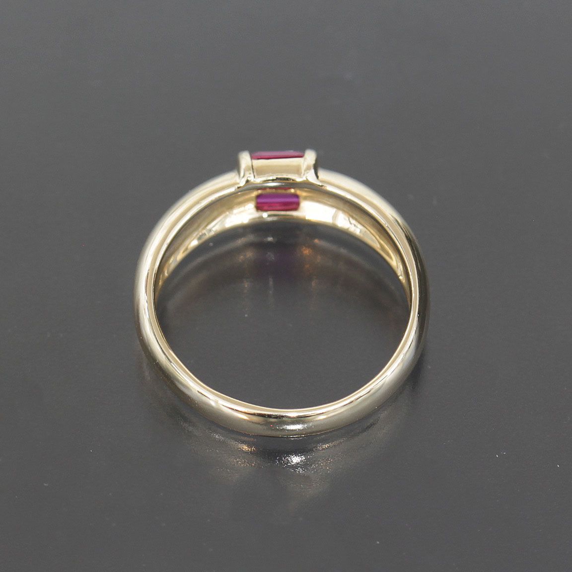 Tiffany & Co Ring Stacking Ruby Gold — view 3