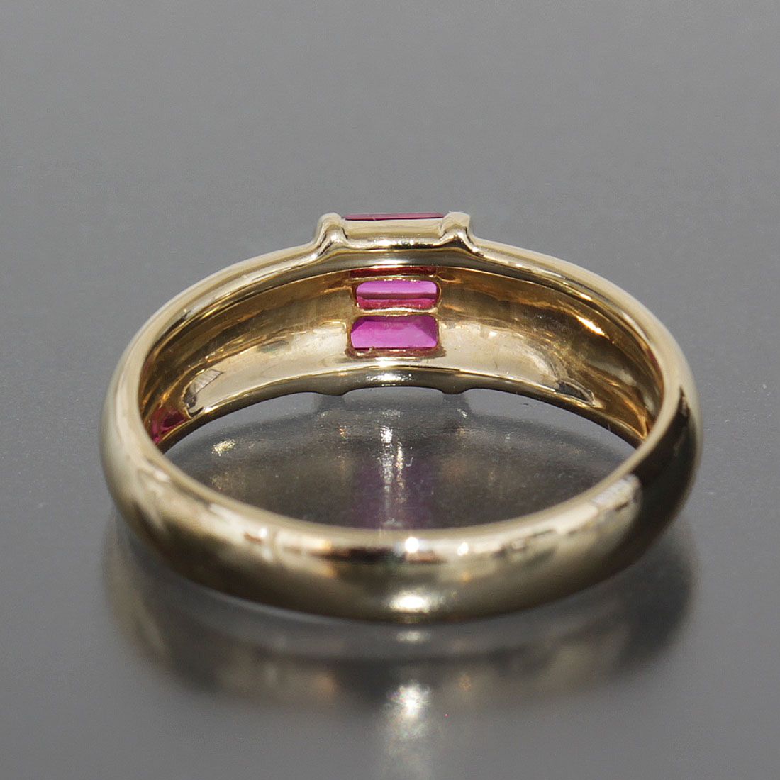 Tiffany & Co Ring Stacking Ruby Gold — view 6