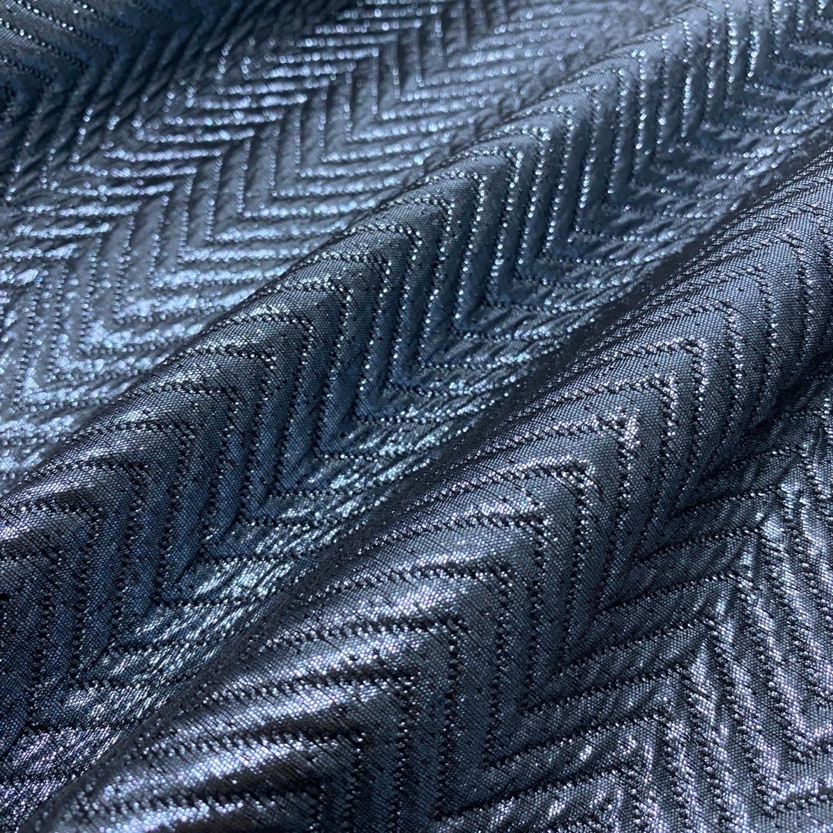 Dior Color Coat Metallic Herringbone 9 Sizes Blue Gray — view 8