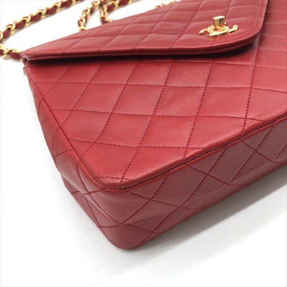 Chanel CC Logo Quilted Chain Shoulder Bag Turnlock Leather — view 5