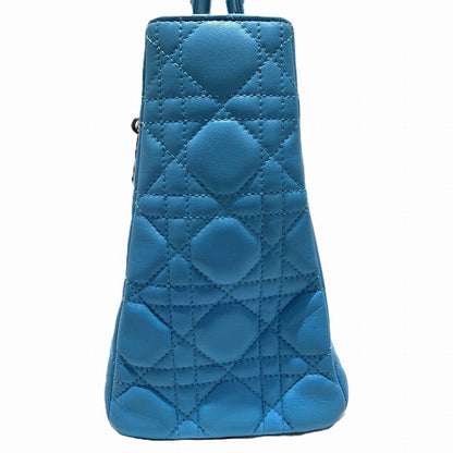 Dior Lady Cannage Handbag Leather — view 6