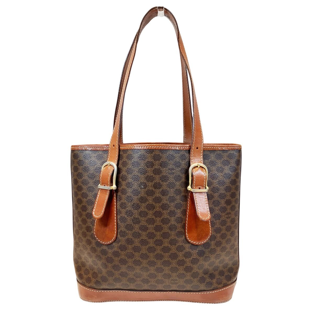 Celine Macadam Pattern Tote Leather — view 2