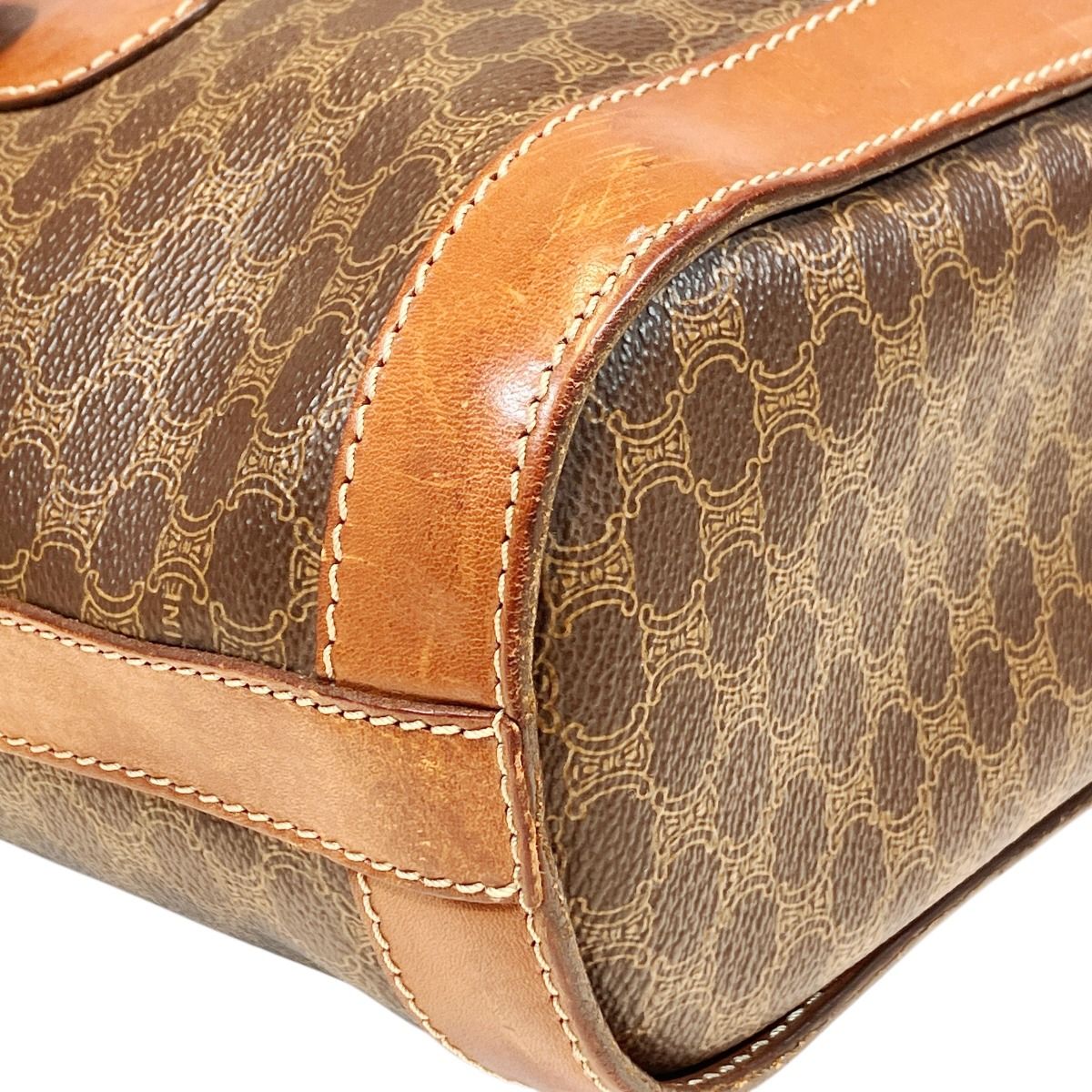 Celine Macadam Pattern Tote Leather — view 4