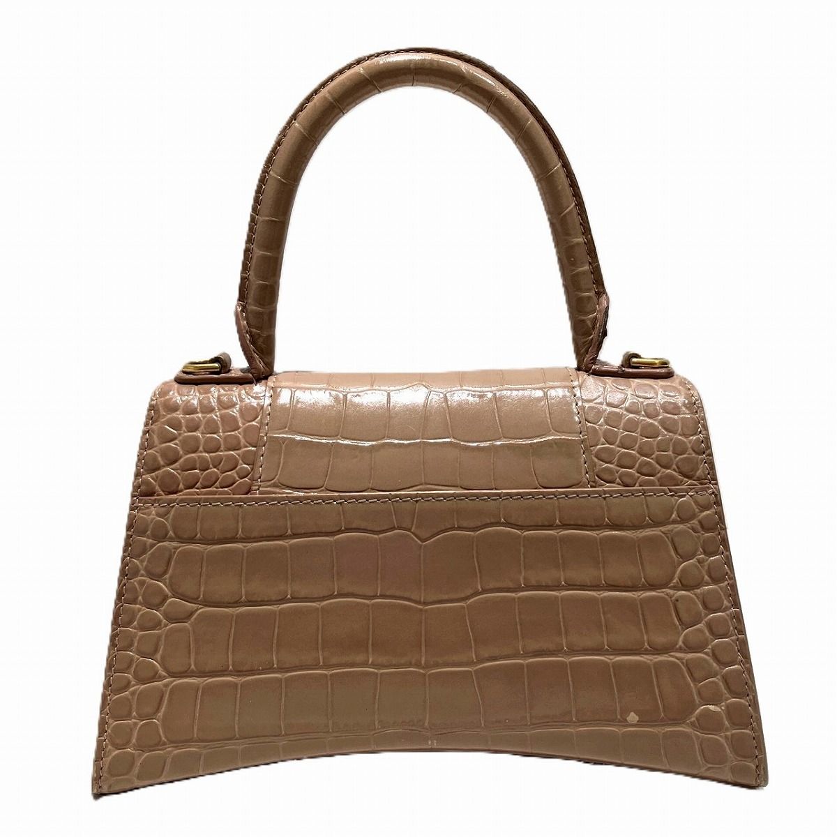 Balenciaga Hourglass Top Handle Small Handbag Leather — view 2
