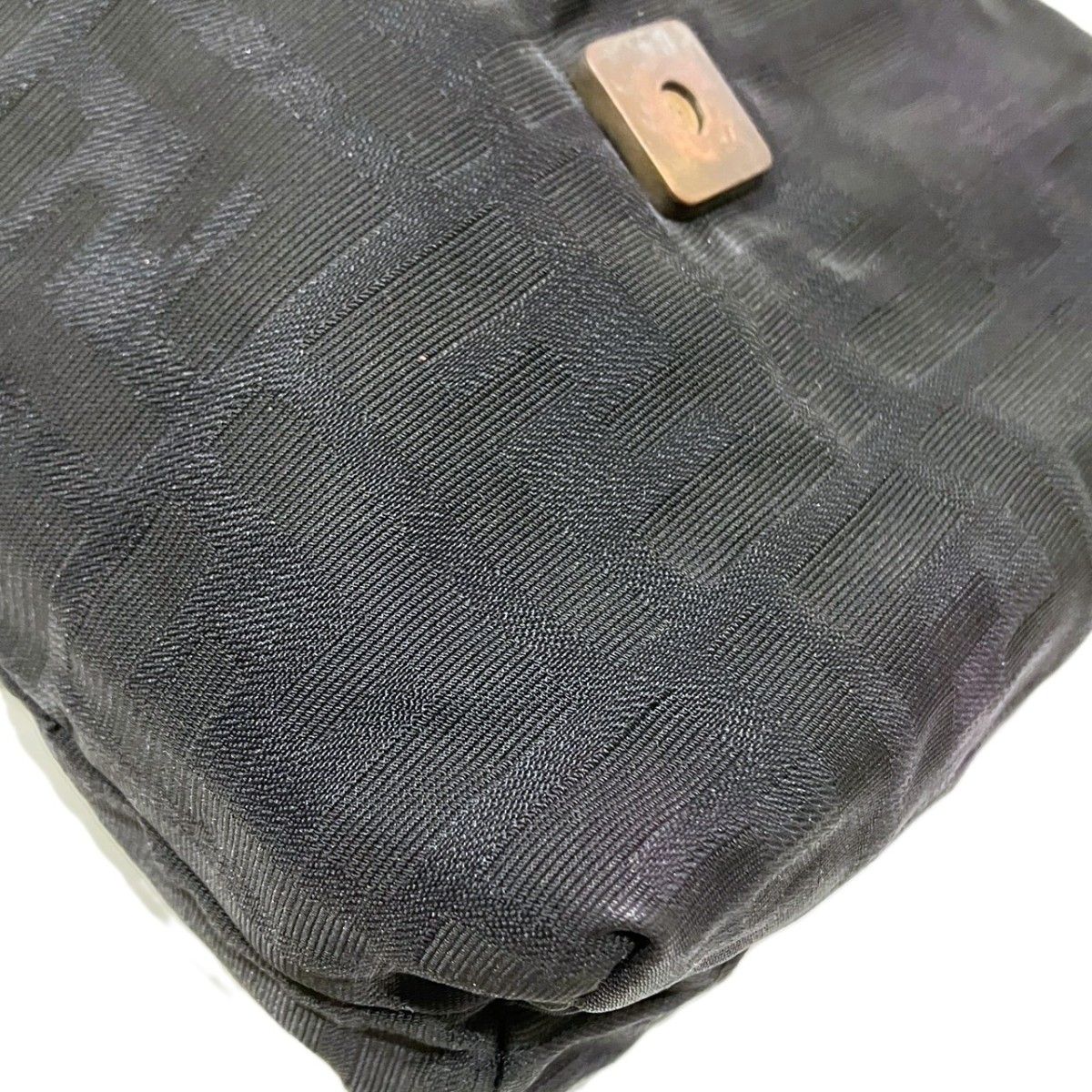 Fendi Zucca Shoulder Bag Canvas — view 7