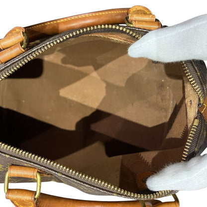 Louis Vuitton Speedy 25 Monogram Handbag Canvas — view 5