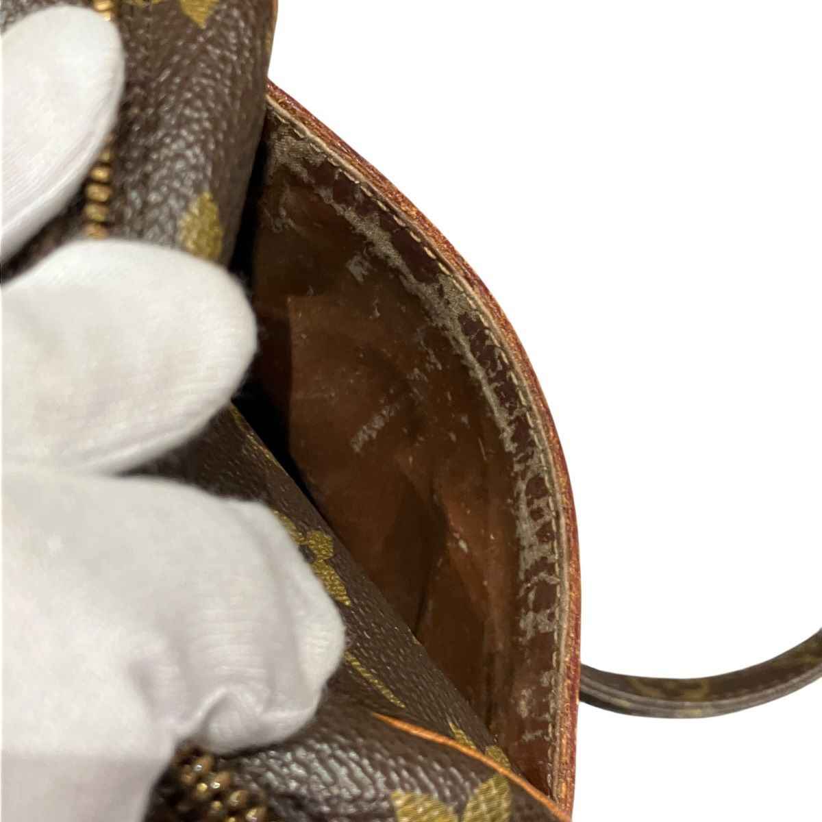 Louis Vuitton Danube Monogram Shoulder Bag Canvas — view 7