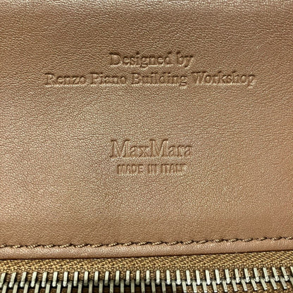 Max Mara Whitney Renzo Piano Collaboration Tote Calfskin Suede — view 4