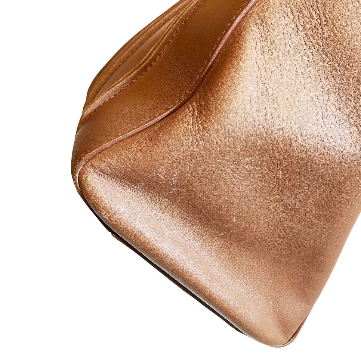 Max Mara Whitney Renzo Piano Collaboration Tote Calfskin Suede — view 7