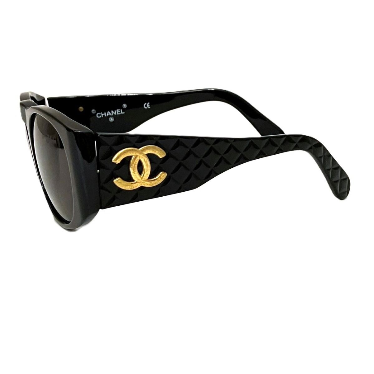 Chanel Quilted Coco Sunglasses Acetate Eyewear — view 6